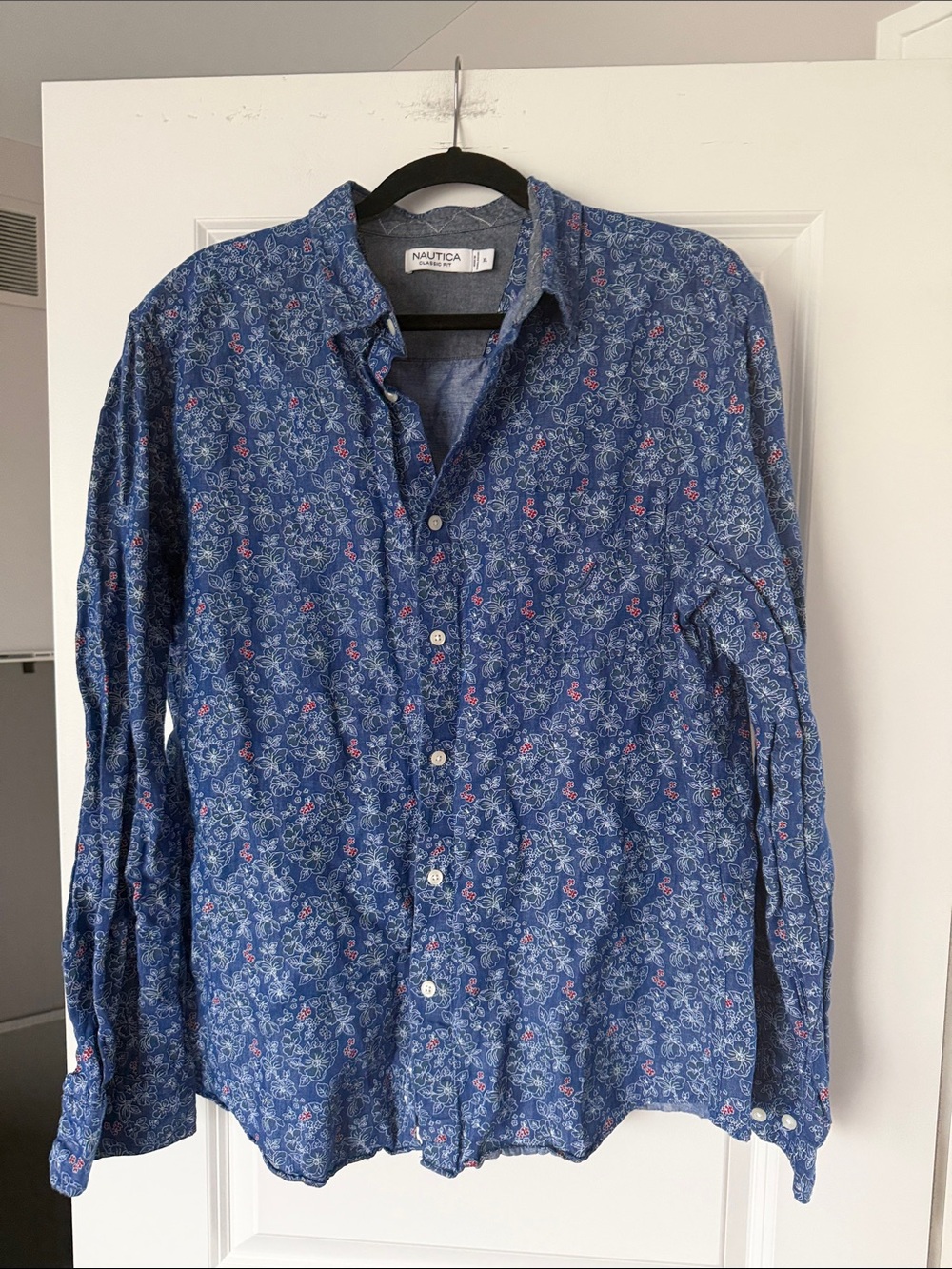 Nautica Men’s Linen Shirt size XL